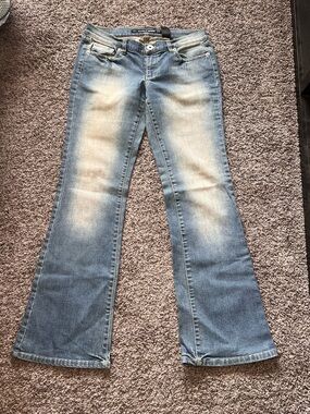 DKNY Women's Light Blue Bootcut Jeans